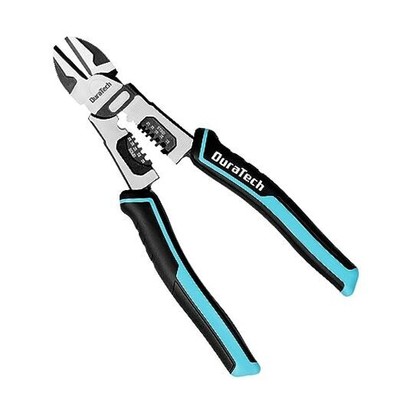  4-in-1 Diagonal Cutting Pliers, 8'' Multifunction Heavy Duty Side-Cutting 