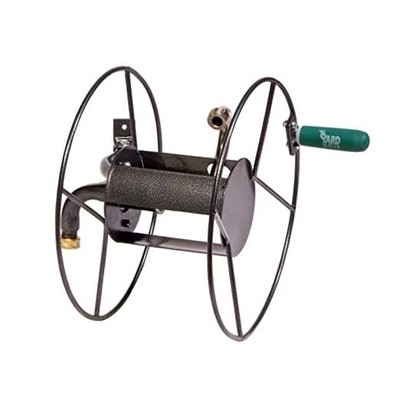Swivel Hose Reel Garden Hose Holder Wall Mount Heavy Duty with 90 Degree