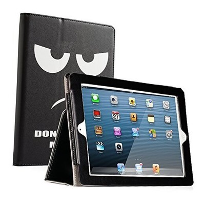  Folio Case for iPad 4th Generation/iPad 3rd Gen (2012 Model), Don't Touch Me