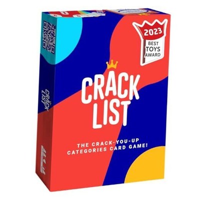  Crack List - The Crack-You-Up Categories Card Game | 2+ Players | Game for 
