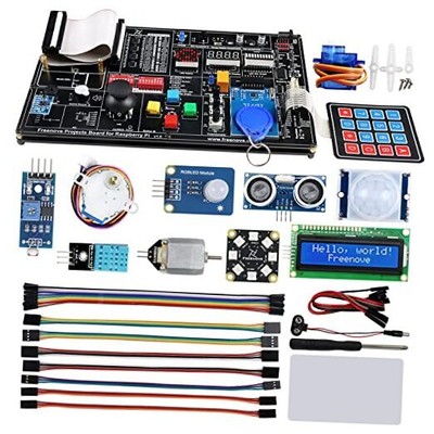 Projects Kit for Raspberry Pi 5 4 B 3 B+ 400, Python C Java Scratch Code, 607 
