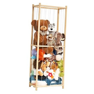 Extra Large Stuffed Animal Zoo Storage,59" Tall Wooden Stuff
