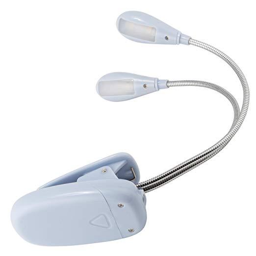 WITHit Mommy & Me LED Nursery Reading Crib Light, Blue, NIB, Two Lights in One!