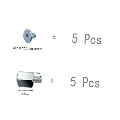 NVMe SATA M.2 2280 PCIe SSD Standoff Mounting m2 Screws Kit for ASUS 
