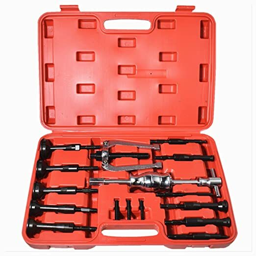 16pc Blind Hole Pilot Slide Hammer Internal Bearing Extractor Puller