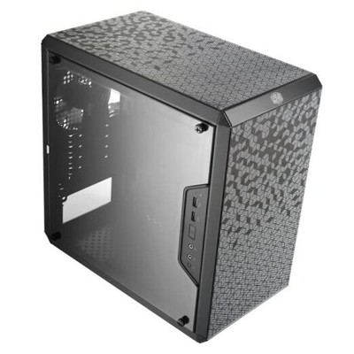  MasterBox Micro-ATX Tower with Magnetic Design Dust Filter, Transparent Q300L