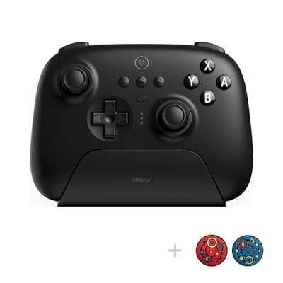 For Switch Windows Steam w/Charging Dock USB-C Wireless Bluetooth Controller