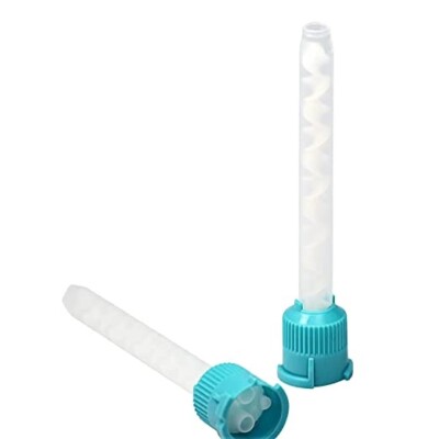 100/pcs 1:1  (6.5mm) HP Mixing Tips Dental Impression Heavy body PVS/VPS