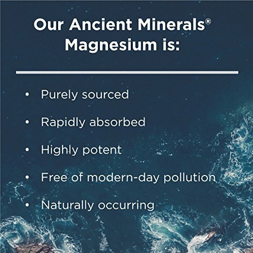 Ancient Minerals Magnesium Bath Flakes Magnesium Chloride Resealable Bag 8lbs