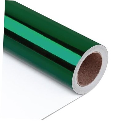  Metallic Wrapping Paper, Solid Color Paper,Gift Wrapping Dark Green