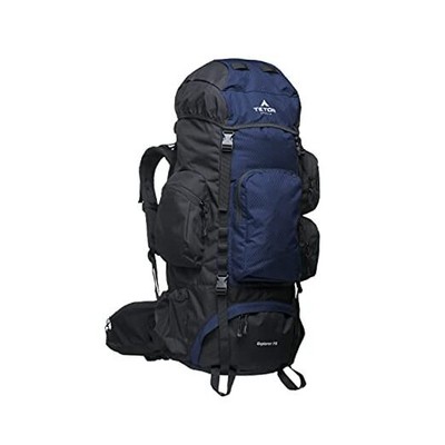 TETON Explorer Internal Frame Backpack for Hiking, Camping, 75L Ocean