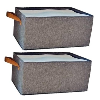 -Pack Foldable Fabric Storage Bins Organize Your Home,Storage Bins for 2