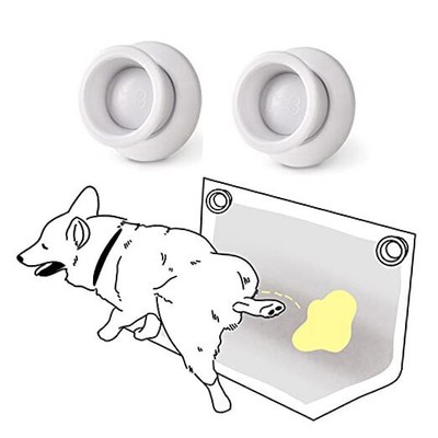 MYMOON HOME Pee PAD Holder (Pack of 2)   Works with Any Type of Wee Wee White