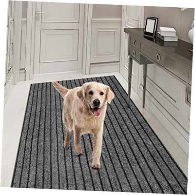 Runner Rug AYOHA 2'-82' Utility Carpet Runner for Entryway 2FT x 6FT Strip-grey