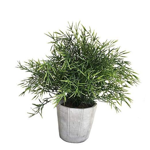 Bathroom Vanity Decor Ideas Indoor Artificial Grass Plants for Shelf