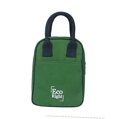 For Men, Women, Adults Top Handle Plain Dark Green