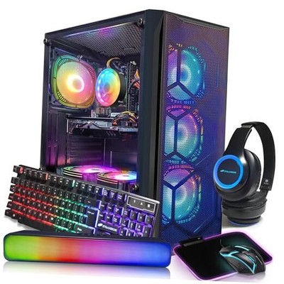  Gaming Desktop, Radeon 8G GDDR5, Intel Core i7 3.4G up to 3.9G, 16G RX 580