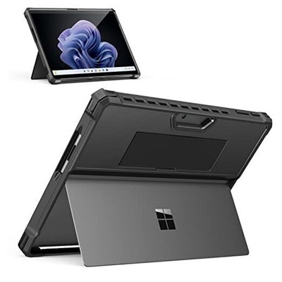  Case Compatible with Microsoft Surface Pro 11, Surface Pro Black Hand Strap