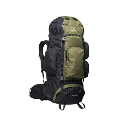 TETON 65L, 85L Explorer Internal Frame Backpack for Hiking, Camping, 75L Olive