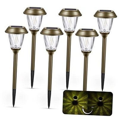 Waterproof - 10-25 Lm Led Auto 6 Pack Bronze