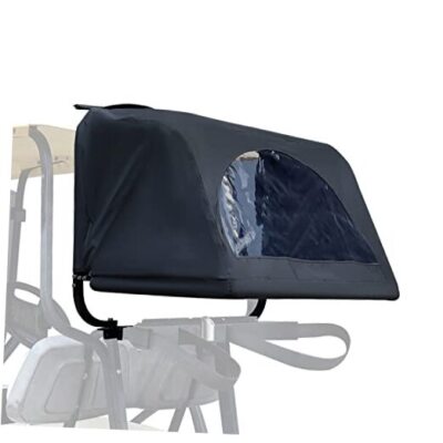 Universal Rear Bag Rain Cover Kit OEM Golf Cart Black