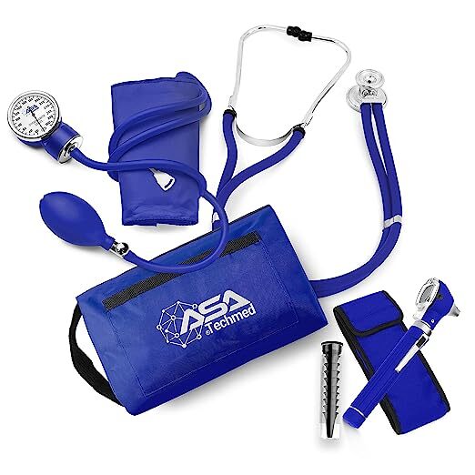 ASA TECHMED Nurse Essentials Professional Kit with Handheld Travel Case