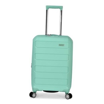  Pagosa Indestructible Hardshell Expandable Spinner Luggage Carry-on Mint