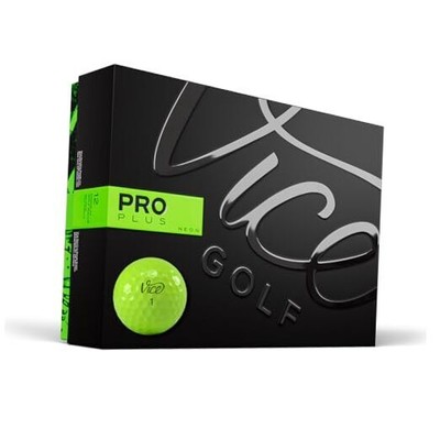  Pro Plus Golf Balls Neon Lime