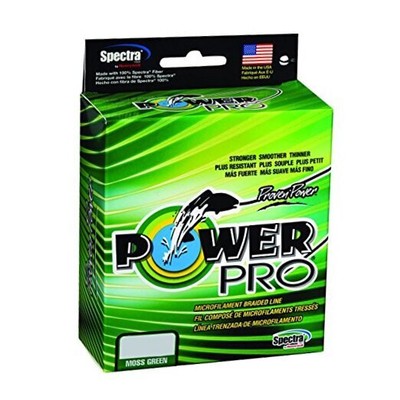 Power Pro Spectra Fiber Braided 150YD/30LB Moss Green Fishing Line