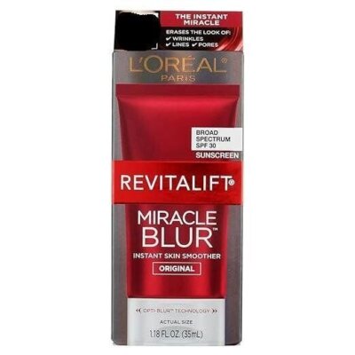 L Oréal Revitalift Miracle Blur Instant Skin Smoother - 1.18Fl Oz Exp. 10/24