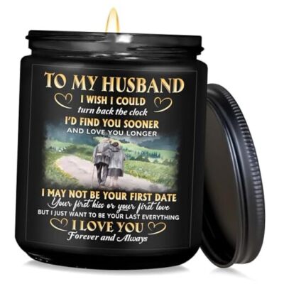 Christmas Gift for Husband - Christmas Candle for Husband - to My Husband