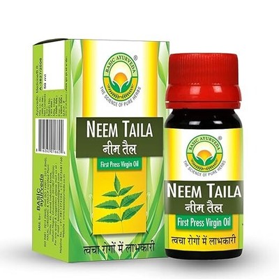 BASIC AYURVEDA Neem Taila 50Ml Free Shipping World Wide