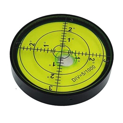 60x12mm With magnet High precision horizontal bubble Aluminium Without magnet