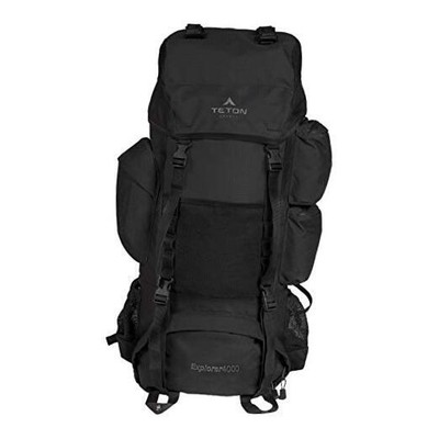 TETON 65L, 75L Explorer Internal Frame Backpack for Hiking, Camping, 85L Black