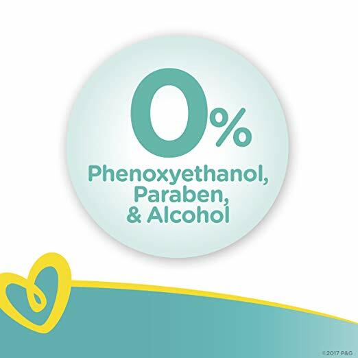 Pampers Sensitive Water-Based Baby Diaper Wipes, 9X Pop-Top - 504 Count