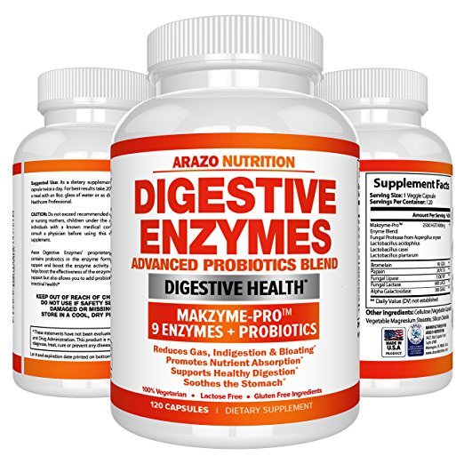 Suplemento Nutricional De Enzimas Digestivas Con Probióticos Mejora Digestión Suplemento Nutricional De Enzimas Digestivas Con Probióticos Mejora Digestión