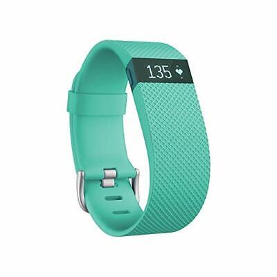 Fitbit Charge HR Heart Rate Fitness Activity Sleep Tracker Wristband TEAL LARGE