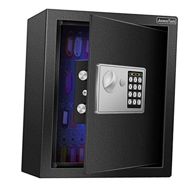  80 Keys Cabinet with Sensor Light,Electronic Key Safe,Pin Code Black-80 keys