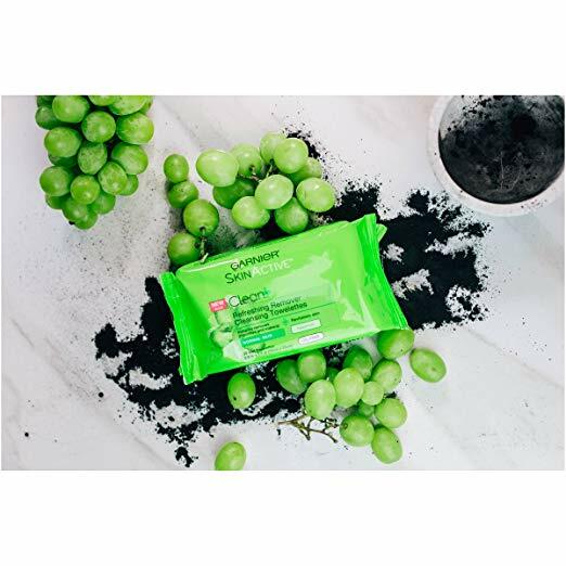 Garnier SkinActive Clean + Refreshing Remover Cleansing Towelettes 25 ea