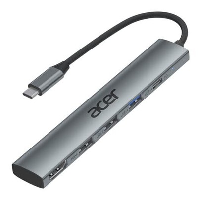  USB C Hub 5 in 1 with 4K HDMI, 100W Power Delivery, 3 USB A Data Ports, USB C 