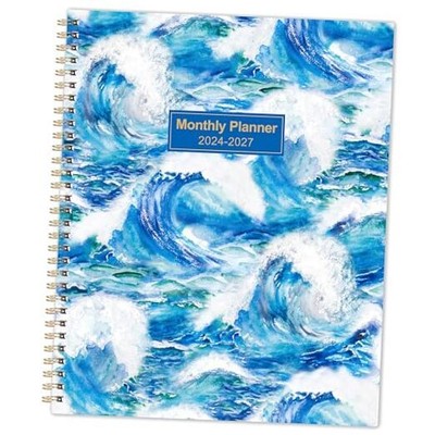 2024-2027 Monthly Planner/Calendar - Jul 2024 - Jun 2027, 3 Year Monthly 