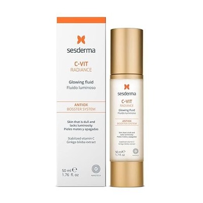 Sesderma C-Vit Radiance Glowing Fluid, 1.76 Fl Oz