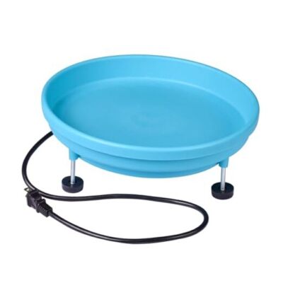 Heated Bird Bath, 75W Thermostatically Controlled Birdbath with Heated BirdBath