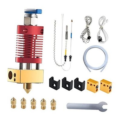 5Aplusreprap Ender 3 Hotend Upgrade: M3 Stud Thermistor,Fast Red Set A
