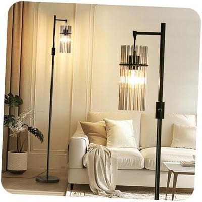 Industrial Floor Lamps for Living Room, Dimmable Floor Lamp 1 Lampshade(66inch)