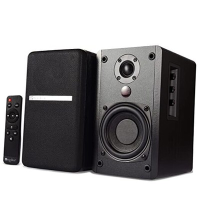  BT25 (2024 Version) Bluetooth Active Bookshelf Speakers for with Optical Black