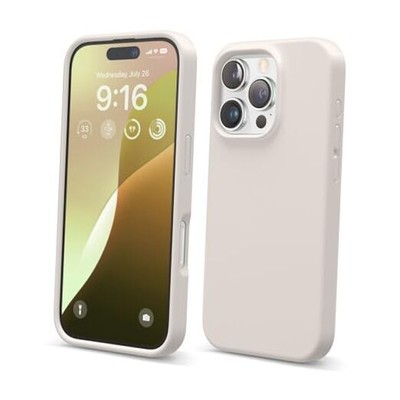  Compatible with iPhone 16 Pro Case, Premium Liquid Silicone Case, Full Stone
