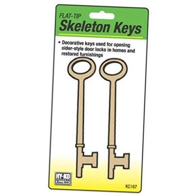  PROD Office Storage Accessory 2 Pack Flt Skeleton Keys (KC167) 