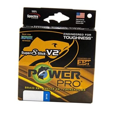 Power Pro Super8Slick V2 Blue Braided Line 65 Pound, 300 Yards