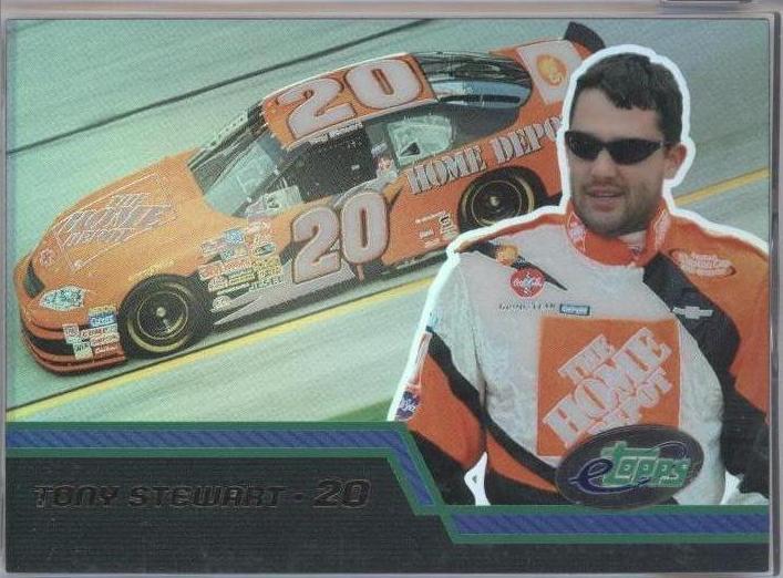 2003 eTopps NASCAR - Tony Stewart #1